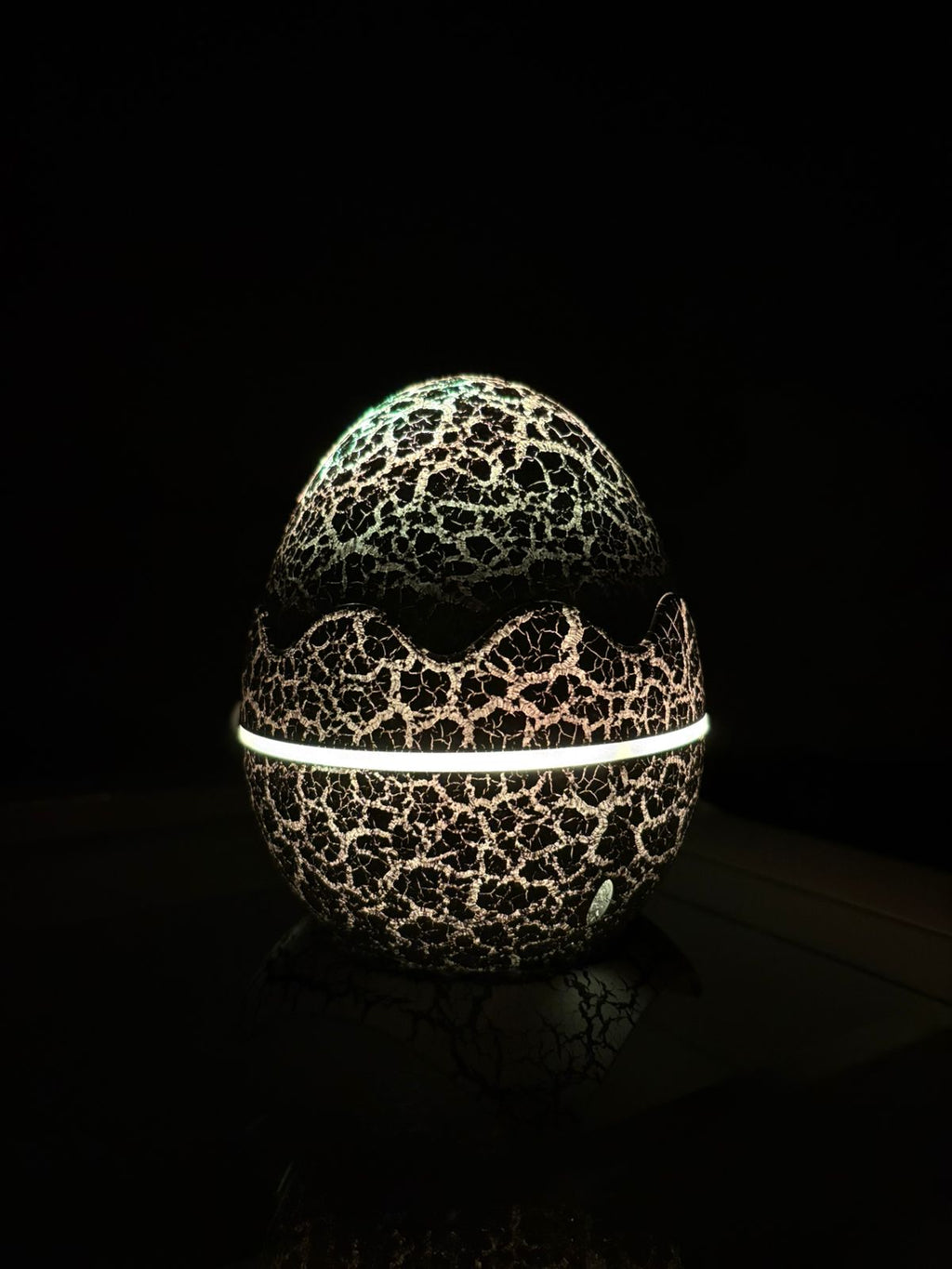 Veilleuse oeuf de dinosaure avec enceinte bluetooth